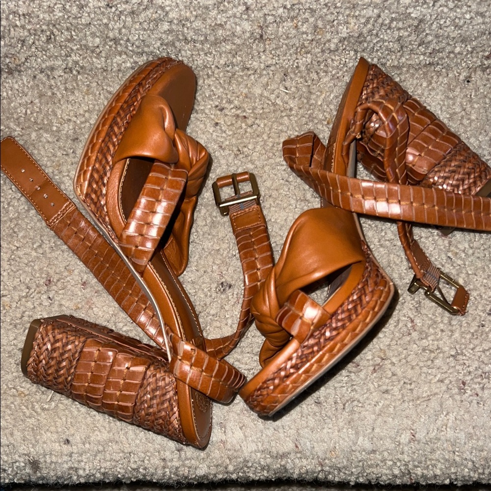 Brown Platform Sandals